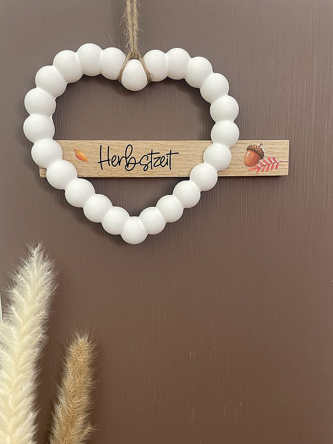 Herzkranz Herbstzeit